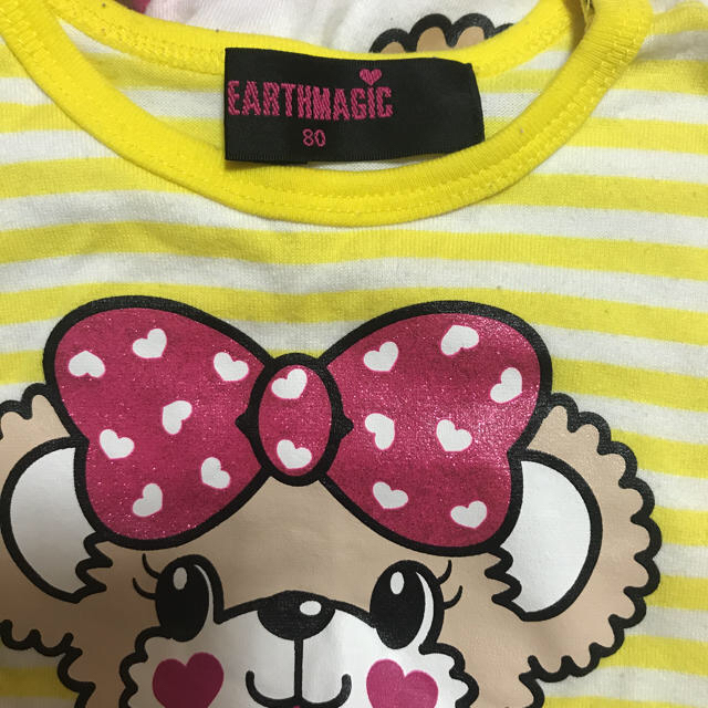 EARTHMAGIC(アースマジック)のアースマジック   Tシャツ　まとめ売り　80から110 キッズ/ベビー/マタニティのキッズ服女の子用(90cm~)(Tシャツ/カットソー)の商品写真