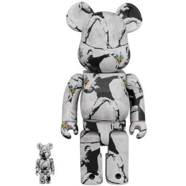 MEDICOM TOY(メディコムトイ)のBE@RBRICK FLOWER BOMBER 100% & 400% エンタメ/ホビーのフィギュア(その他)の商品写真