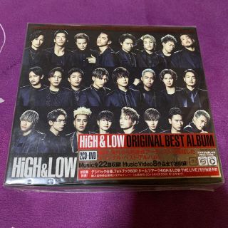 エグザイル トライブ(EXILE TRIBE)のHiGH&LOW ORIGINAL BEST ALBUM 初回盤(ポップス/ロック(邦楽))