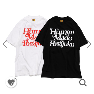 ジーディーシー(GDC)のHUMAN MADE HARAJUKU L size black(Tシャツ/カットソー(半袖/袖なし))