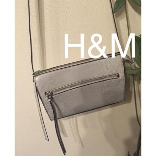 エイチアンドエム(H&M)のH&Mクロコショルダー♡グレージュ♡(ショルダーバッグ)