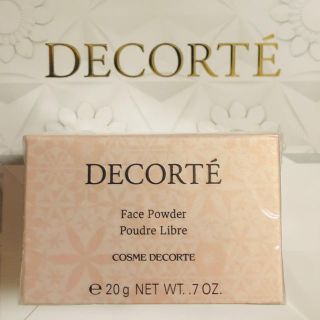 コスメデコルテ(COSME DECORTE)のお値下げ　新品未開封💞コスメデコルテ💞フェイスパウダー＃00✨リニューアル✨(フェイスパウダー)