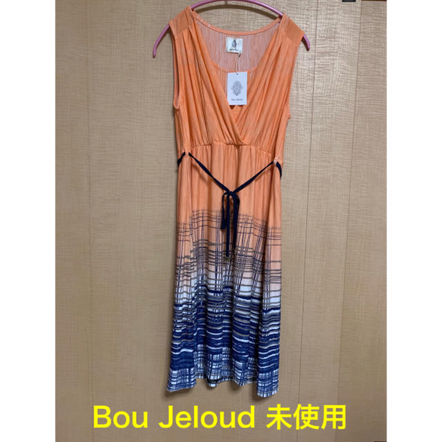 Bou Jeloud(ブージュルード)の未使用☆Bou Jeloud ブージュルード ノースリーブワンピース レディースのワンピース(ひざ丈ワンピース)の商品写真