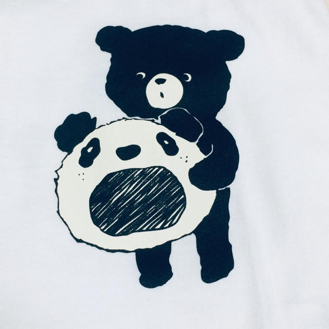 フランシュリッペ おつかれパンダくま Tシャツ