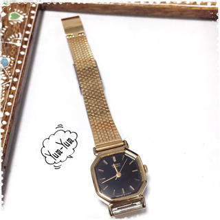 セイコー(SEIKO)のSEIKOゴールド8角形腕時計(腕時計)