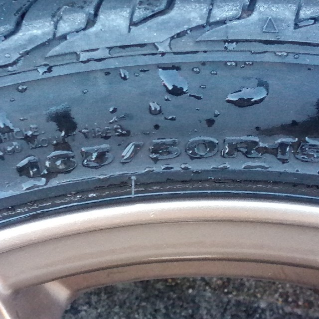 ホイール　15×5j DFF42 　タイヤ　165/50R-15