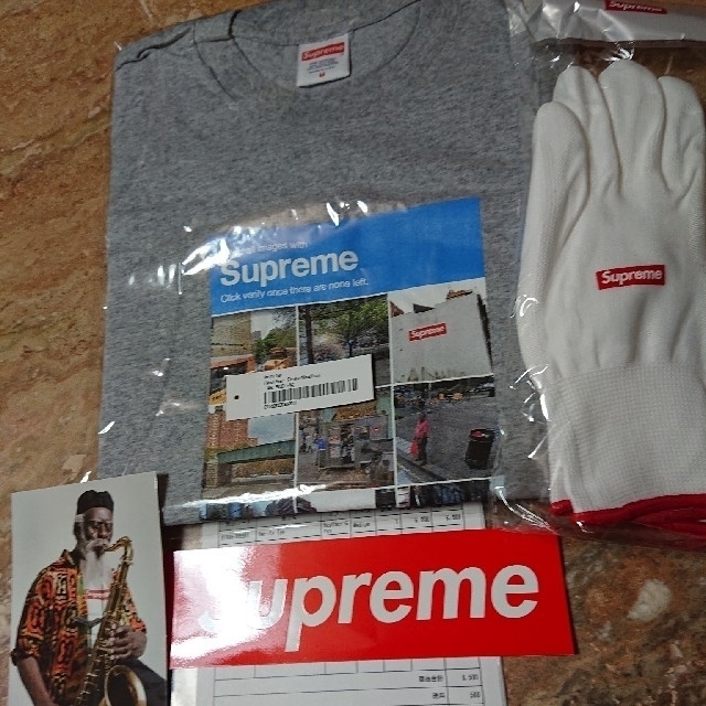 Supreme20FW week1 立ち上げ Verify Tee グレーM 大特価 indigofinance.fr