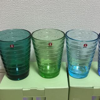 イッタラ(iittala)の新品☆イッタラ アイノアールト ハイボール 3点セット(グラス/カップ)