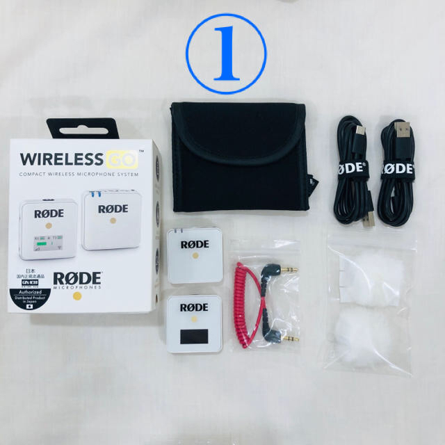 RODE Wireless GO & Lavalier GO セット 楽器のレコーディング/PA機器(マイク)の商品写真