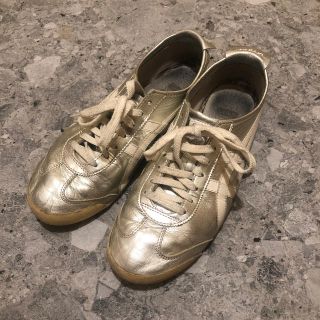 オニツカタイガー(Onitsuka Tiger)のオニツカタイガー　メキシコ　シルバー　26(スニーカー)