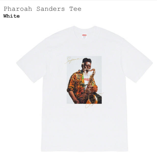 Supreme Pharoah Sanders Tee 白　L size フォト