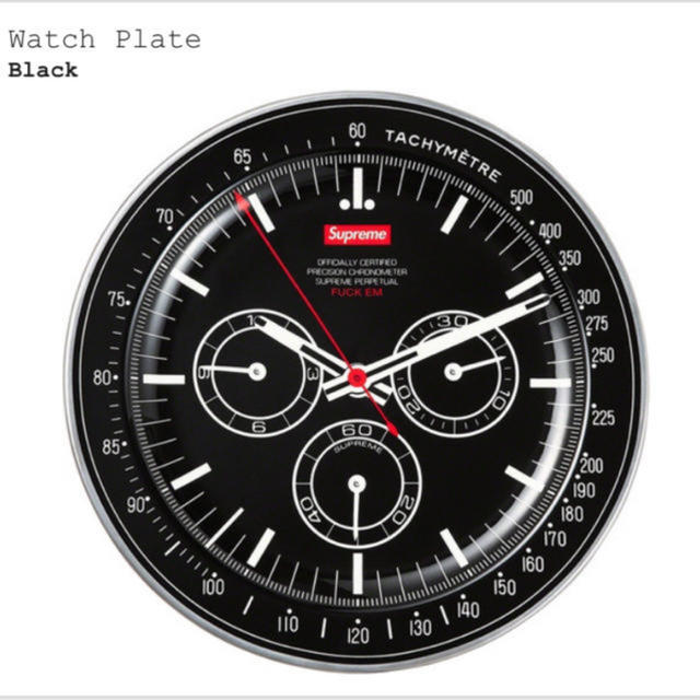 supreme watch plate プレート