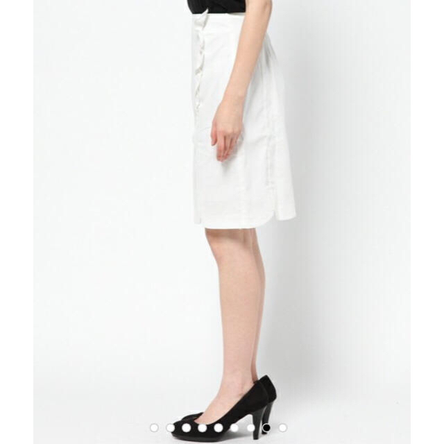 WEGO(ウィゴー)のWEGO☆フリルストレートスカート レディースのスカート(ひざ丈スカート)の商品写真
