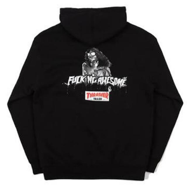 fucking awesome × thrasher パーカー