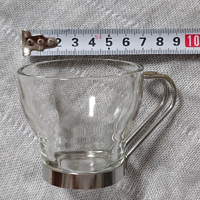 【ｴｽﾌﾟﾚｯｿ☕ﾎｯﾄﾜｲﾝ🍷】耐熱タイニーグラスの6個セット インテリア/住まい/日用品のキッチン/食器(グラス/カップ)の商品写真