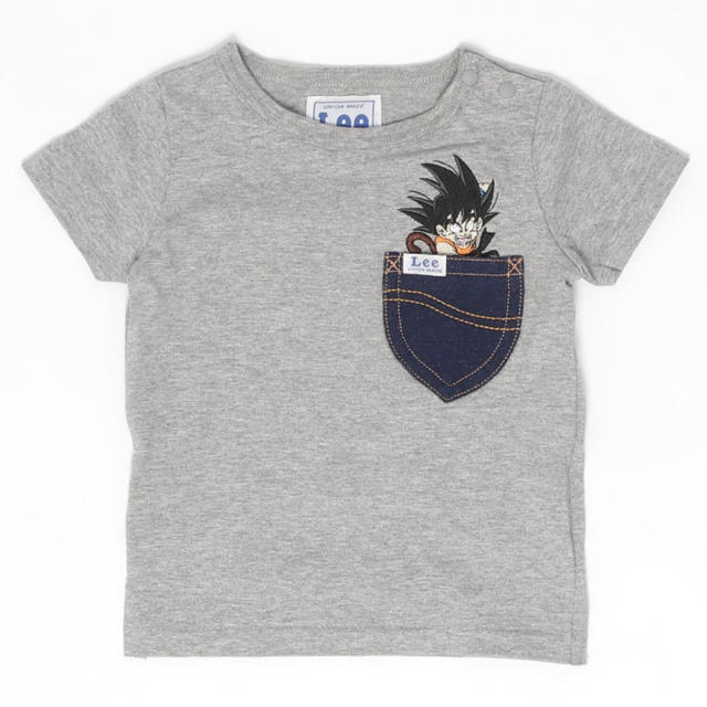 Lee(リー)のLee×ドラゴンボール孫悟空 キッズ/ベビー/マタニティのキッズ服男の子用(90cm~)(Tシャツ/カットソー)の商品写真