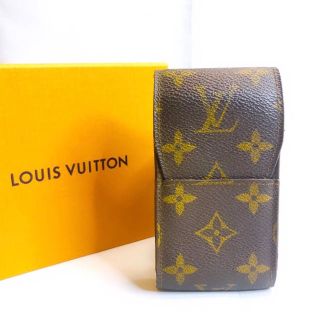 ルイヴィトン(LOUIS VUITTON)のルイヴィトン タバコケース シガレットケース　モノグラム　タバコ入れ(タバコグッズ)