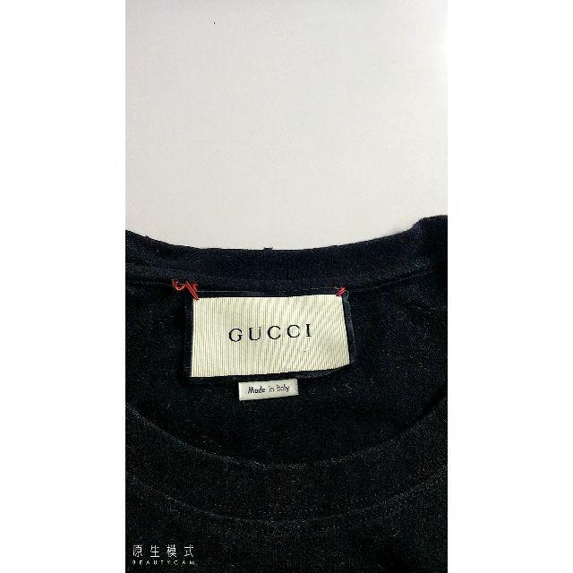 Gucci - GUCCI Tシャツ タイガーエンブロイダリーロゴの通販 by てる