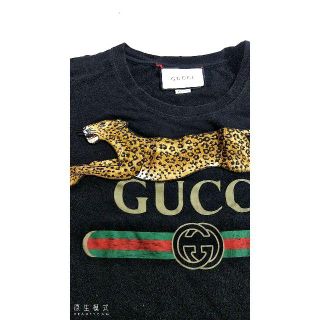 Gucci - GUCCI Tシャツ タイガーエンブロイダリーロゴの通販 by