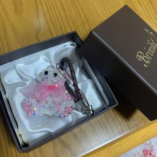 ブリニケ ベアー ストラップ スワロフスキー 箱付き | www.couros.com.pe