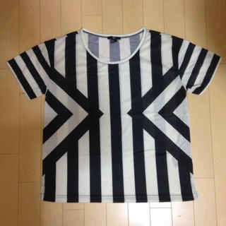 エイチアンドエム(H&M)のH&M♡新品♡ストライプTS(Tシャツ(半袖/袖なし))