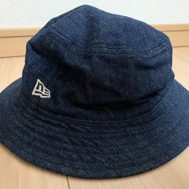 NEW ERA - NEWERA ハット バケハ バケットハット デニム 帽子 M-Lの