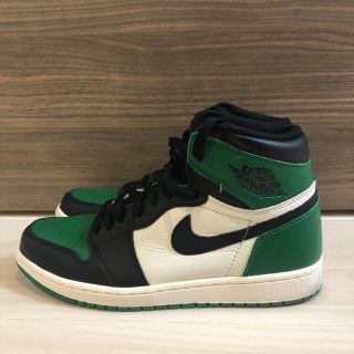 ナイキ(NIKE)のAIR JORDAN 1 RETRO HIGH OG PINE GREEN(スニーカー)