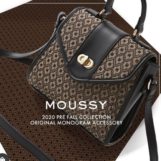 即完売！MOUSSY新作MONOGRAM MINI SHOULDER バッグ