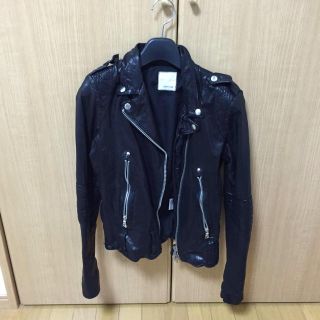 マウジー(moussy)の最終値下 moussy本革ライダース(ライダースジャケット)