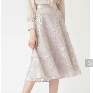 ジルスチュアート(JILLSTUART)の新品JILLSTUART　ミラフラワーサーキュラースカート(ひざ丈スカート)