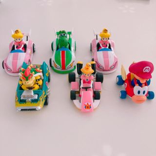 やまとん様スーパーマリオ プルバックカー セット まとめ売り(キャラクターグッズ)