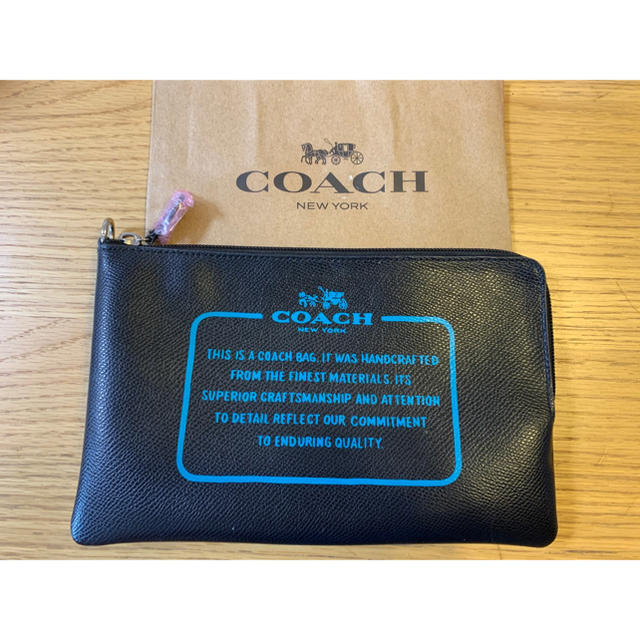 COACH(コーチ)の【美品即発送】coach クラッチバッグ　ポーチ　コーチ レディースのバッグ(クラッチバッグ)の商品写真