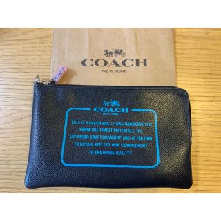 コーチ(COACH)の【美品即発送】coach クラッチバッグ　ポーチ　コーチ(クラッチバッグ)