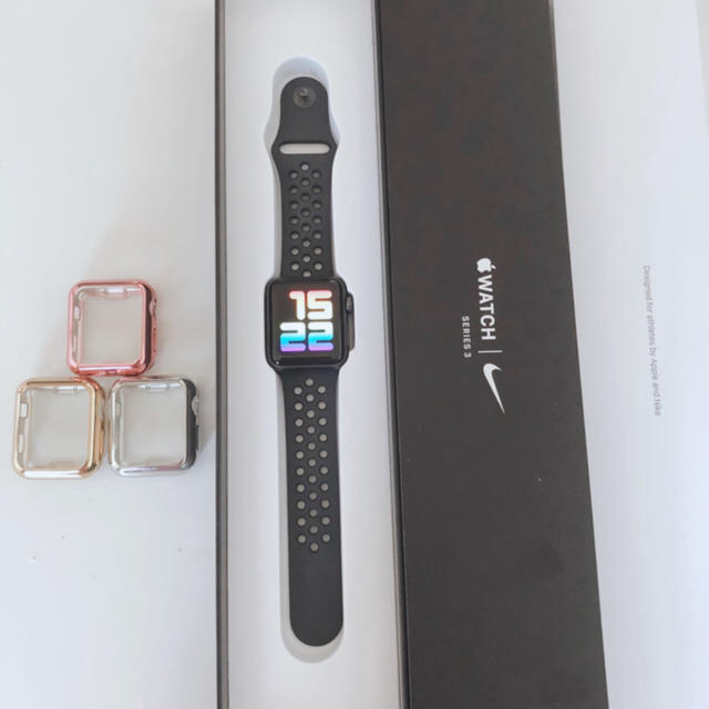 Apple Watch series3 38m Nikeスポーツバンド