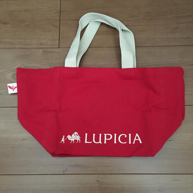 LUPICIA(ルピシア)のルピシア　オリジナルバッグ　赤 レディースのバッグ(トートバッグ)の商品写真