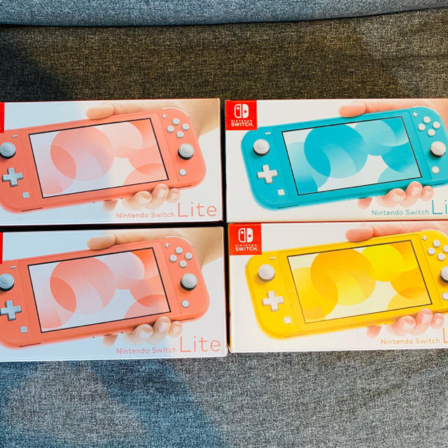 Switch lite ターコイズ イエロー　新品未開封