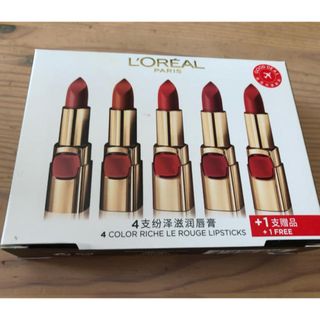 ロレアルパリ(L'Oreal Paris)のmmm様専用　ロレアル口紅5本セット(口紅)