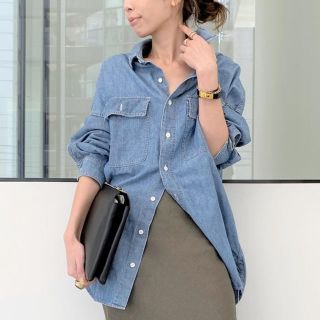 アパルトモンドゥーズィエムクラス(L'Appartement DEUXIEME CLASSE)の 【REMI RELIEF/レミレリーフ】Chambray シャツ(シャツ/ブラウス(長袖/七分))