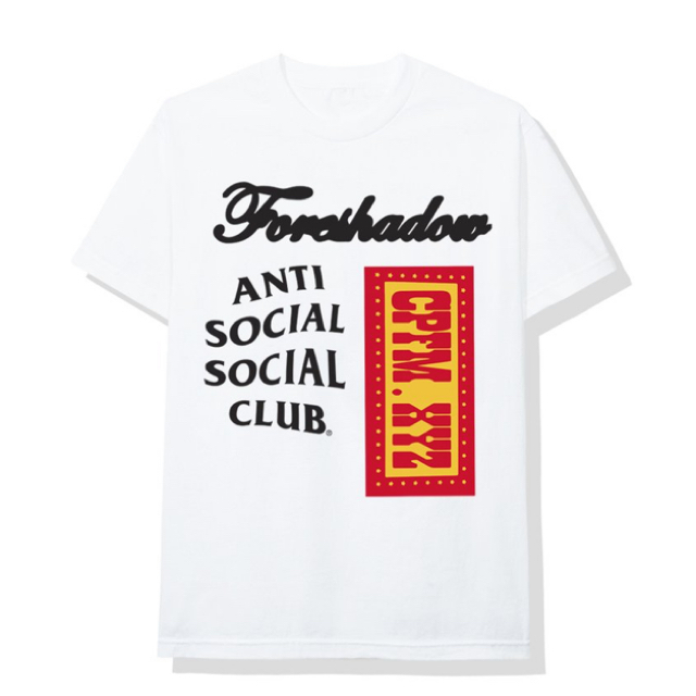 アンチソーシャルソーシャルクラブ cpfm×assc コラボtシャツ