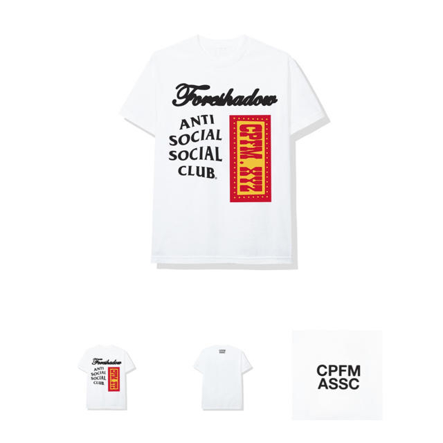 アンチソーシャルソーシャルクラブ cpfm×assc コラボtシャツ - Tシャツ ...