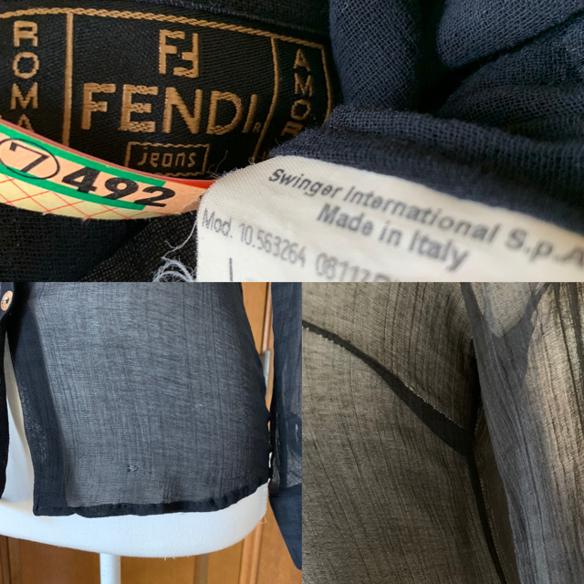 FENDI(フェンディ)のFENDI  フェンディー　訳あり レディースのトップス(シャツ/ブラウス(長袖/七分))の商品写真