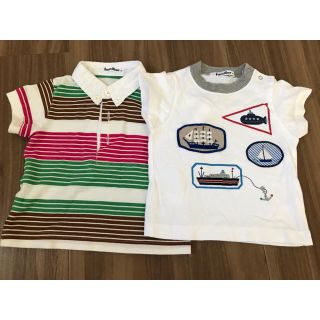 ファミリア(familiar)のなこっこ様専用　ファミリア　80 セット(Ｔシャツ)