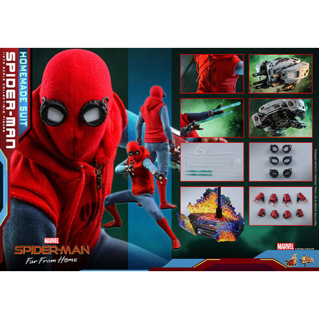 ホットトイズ スパイダーマン　ホームメイド・スーツ版