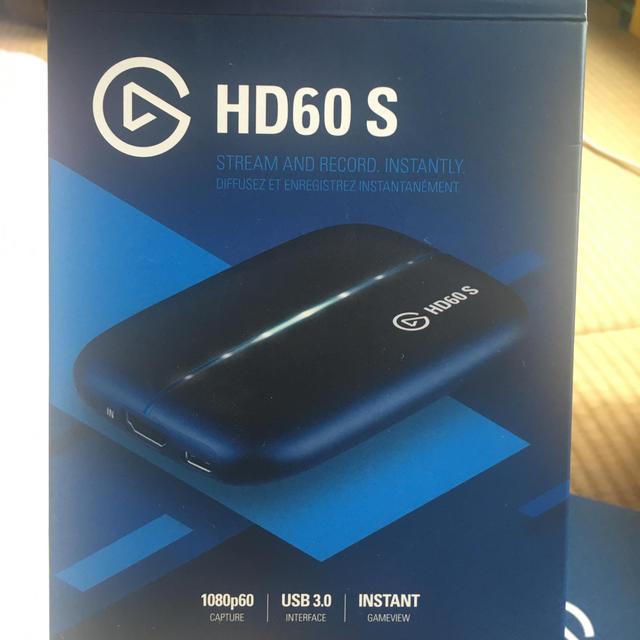 elgato HD60s ゲームキャプチャ