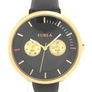 フルラ(Furla)のフルラ 腕時計美品  - 4251102501-54811 黒(腕時計)
