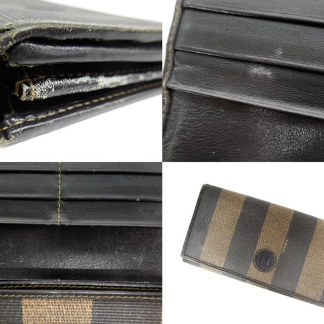 FENDI(フェンディ)のフェンディ 長財布 ペカン 黒×ベージュ レディースのファッション小物(財布)の商品写真