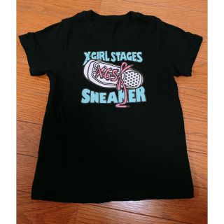 エックスガールステージス(X-girl Stages)のX-girl kids Tシャツ(Tシャツ/カットソー)