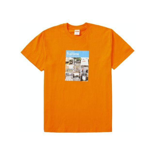 Supreme(シュプリーム)のSupreme Verify Tee Orange L オレンジ　画像認証 メンズのトップス(Tシャツ/カットソー(半袖/袖なし))の商品写真