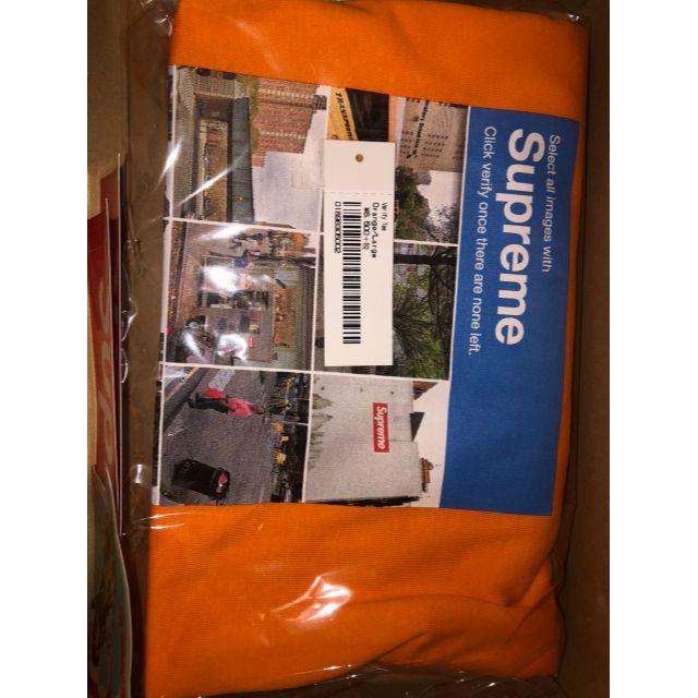 Supreme(シュプリーム)のSupreme Verify Tee Orange L オレンジ　画像認証 メンズのトップス(Tシャツ/カットソー(半袖/袖なし))の商品写真