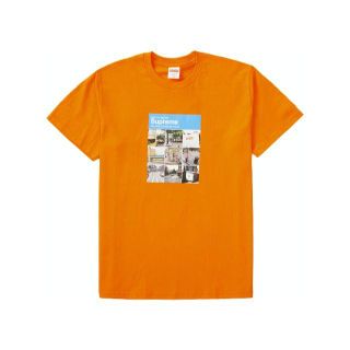 シュプリーム(Supreme)のSupreme Verify Tee Orange L オレンジ　画像認証(Tシャツ/カットソー(半袖/袖なし))